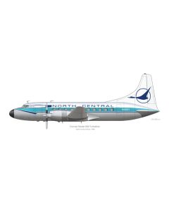 Convair 580 North Central Airlines