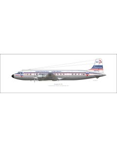 Douglas DC-7B Continental Airlines