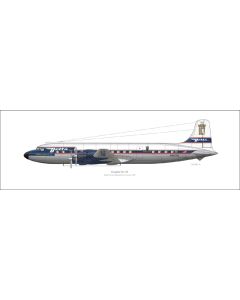 Douglas DC-7B Delta Airlines